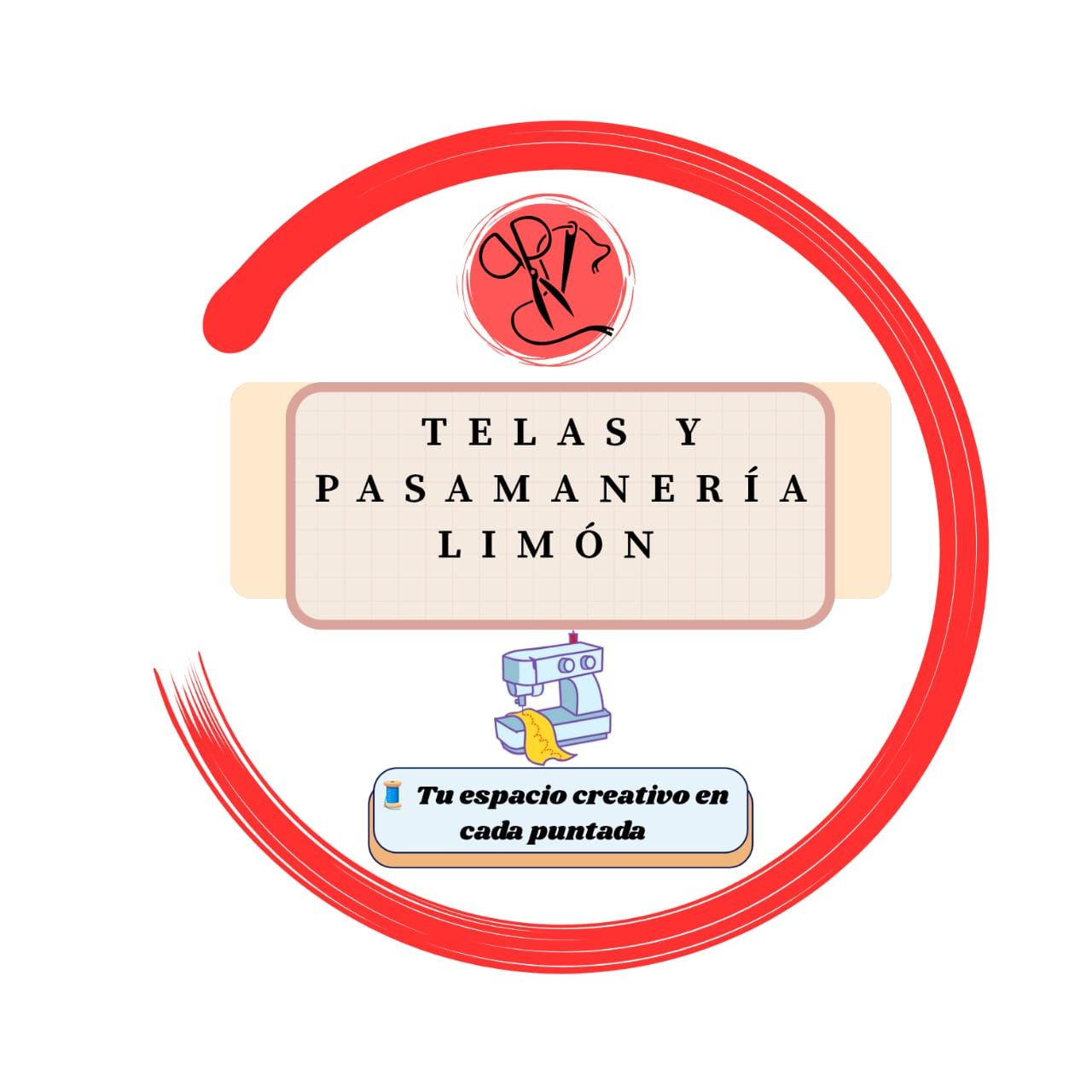 Logo de Telas y Pasamanería Limón
